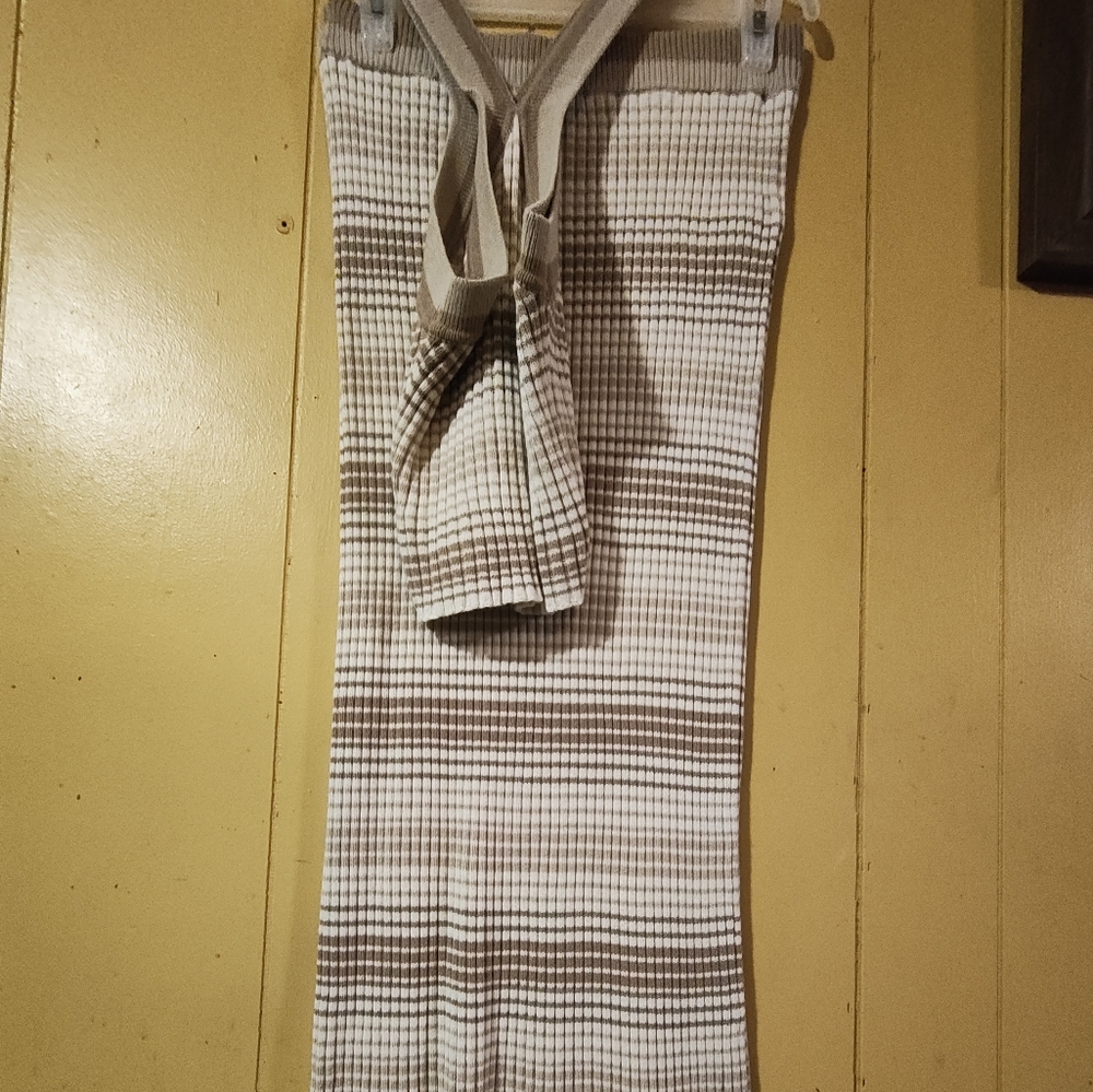NWOT 2 Piece Long Maxi Skirt with Tank Top